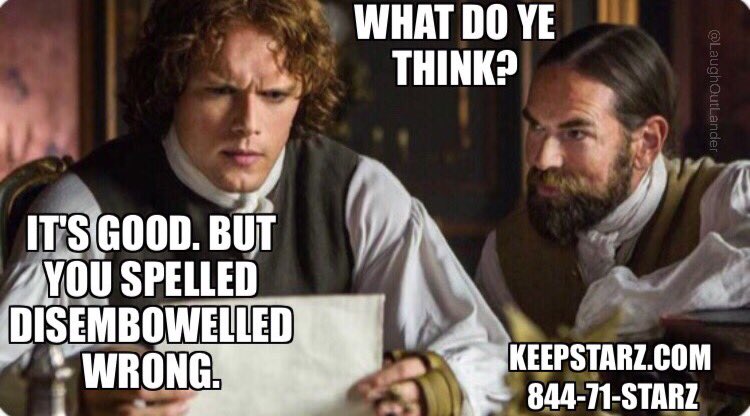 LaughOutLander's tweet photo. RTs Welcome. 🙌🏻WHOA...let's not advocate at Murtagh level! 😳But make your voices heard! NY/NJ #Outlander fans- tell @optimum to #KeepSTARZ! https://t.co/obZ9PUhHjY