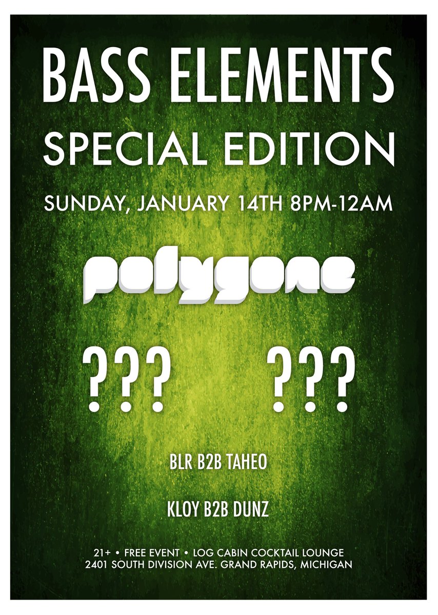 polygonesean's tweet photo. I’m headlining my first show EVER on January 14th at the Log Cabin in GR! 

We’ve also got some super special guests joining us that will be announced over the next few days!

Don’t miss out on this free event! RSVP &amp; invite your friends on FB. 👇🏼

https://t.co/QLjTZzkCRv https://t.co/HSHuvauw1e