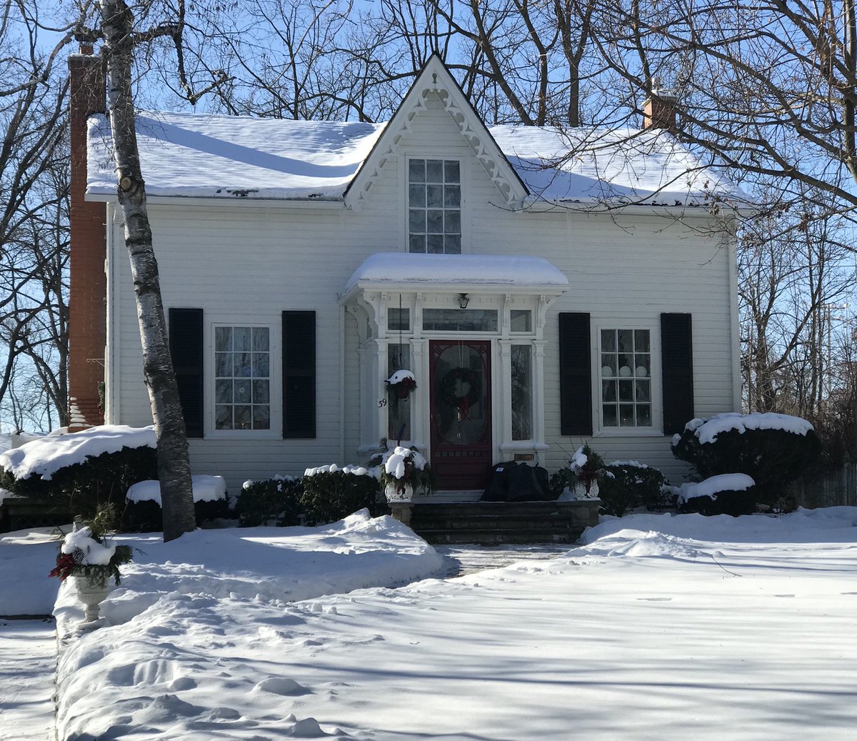 ablanccanvas's tweet photo. Dog walk this morning. Short and sweet. Scuppers + I ran home. A cold beautiful sunny day... sure beats a cold grey day. TY to Town of HH + neighbours who clear the sidewalks! #haltonhills #bitingcold https://t.co/Rb2WTA1ID4