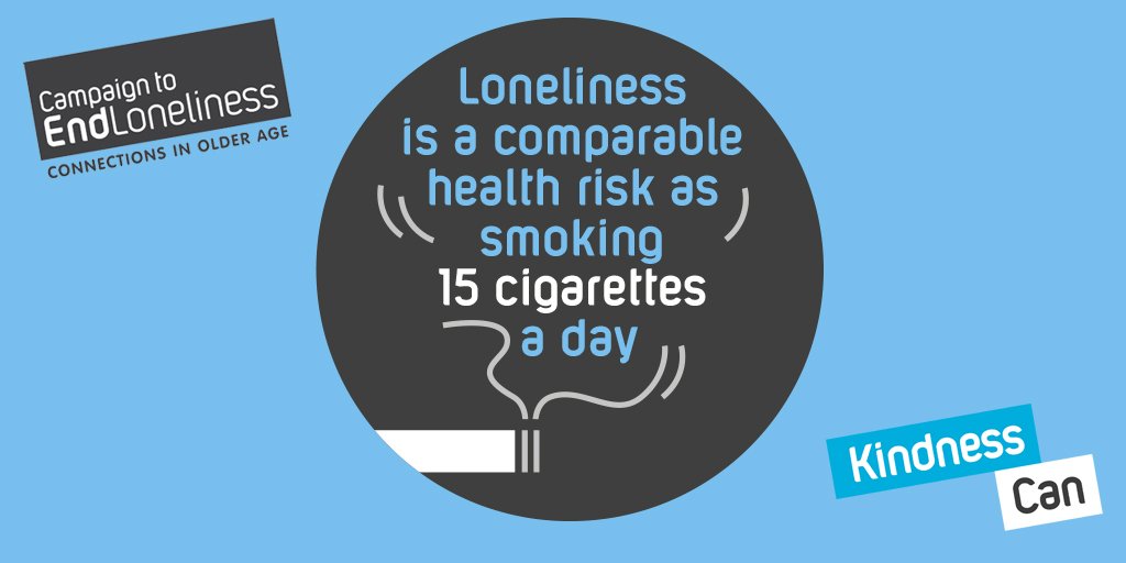 loneliness 15 cigarettes Did you know #Loneliness is as bad for you as smoking 15 cigarettes a day?  #NationalTriviaDay