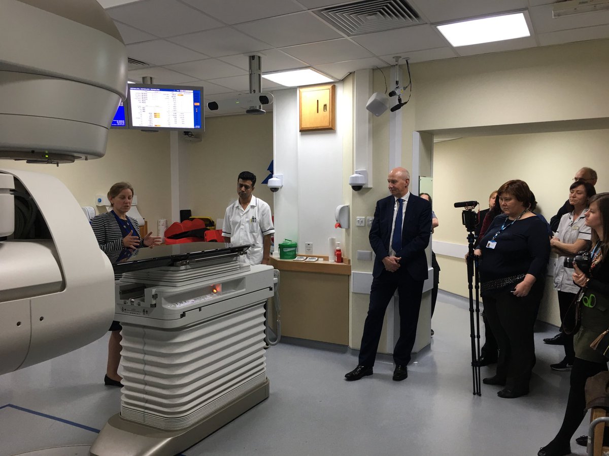 StephenEamesNHS's tweet photo. Official opening of the LINAC at the CIC cancer centre - great work by the staff marvellous for patients ! https://t.co/gxIJsECca4