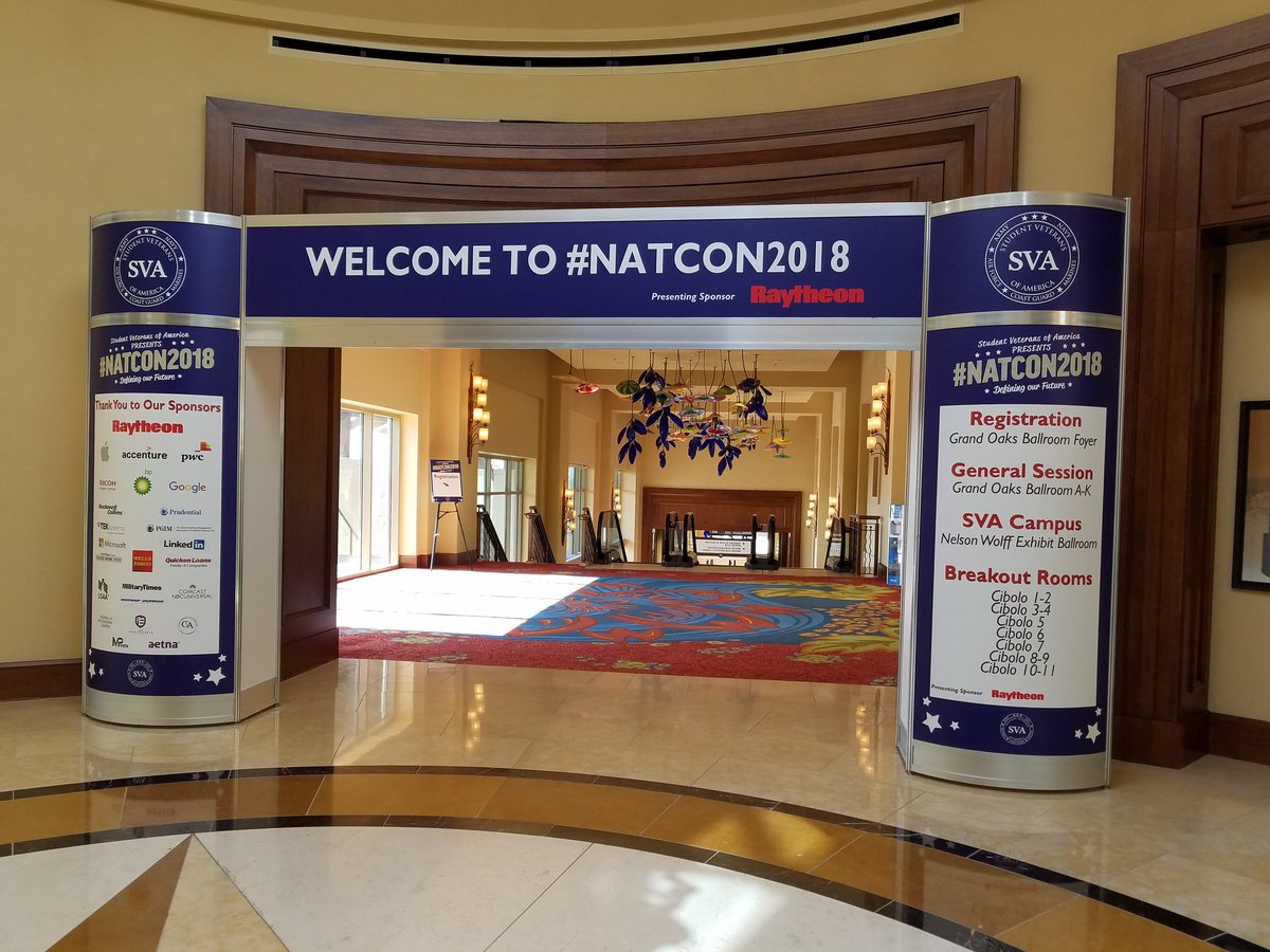RowdyVets's tweet photo. It is day 1 at NatCon 2018 at the JW Marriott San Antonio Hill Country Resort &amp; Spa https://t.co/GXn6S6ZSqA