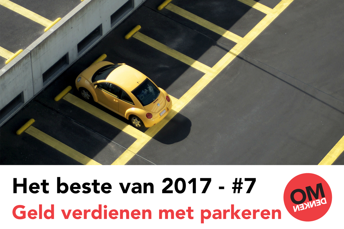 Het beste van 2017 - verhaal #7: Niels bedacht een slim concept waarbij je niet betaalt voor het parkeren van jouw auto bij een vliegveld, maar er zelfs geld mee verdient! omdenken.nl/inspiratie-en-…