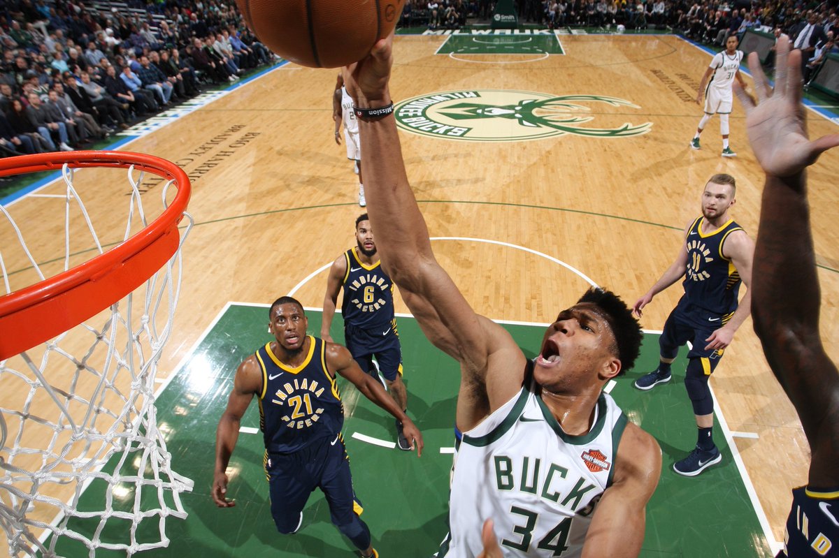 Bucks's tweet image. Giannis Antetokounmpo, who made his NBA All-Star Game debut last season, is the leading #NBAVote -getter in the first fan returns of NBA All-Star!!