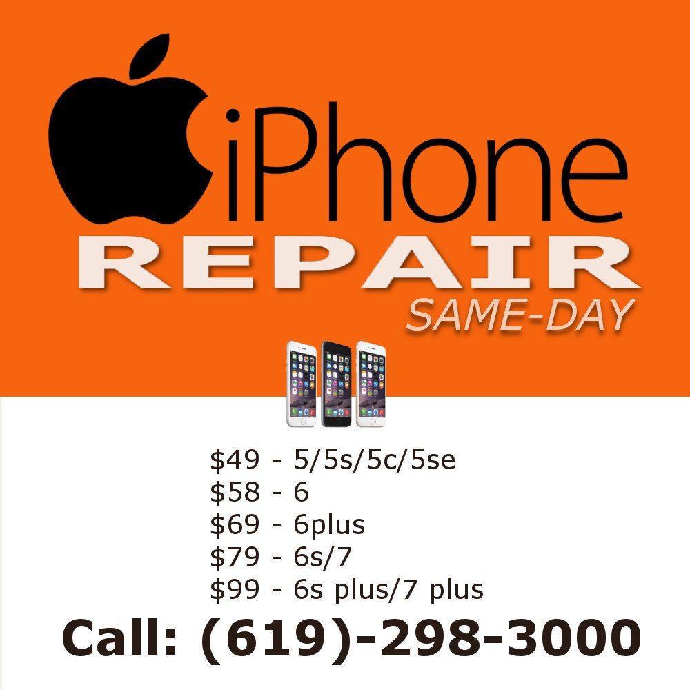 supertekrepair's tweet photo. #iphonerepair #iphone6 #iphone6s #iphone6plus #iphone7 $phonerepair #sandiego #lindavistard next to #rosedonuts #supertekwireless same-day https://t.co/D24Bh6y9JZ https://t.co/TAnCrb6hpW