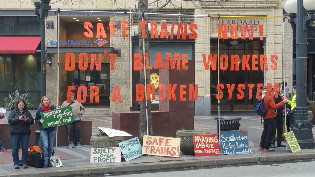 abbycbrockway's tweet photo. Fierce Love from Seattle!
@GCBrandonLee #LacMegantic  #LacMegantictrial  #Tomharding Canada drop the charges! The wrong people are on trial #MMA https://t.co/D9zxLFA1NW