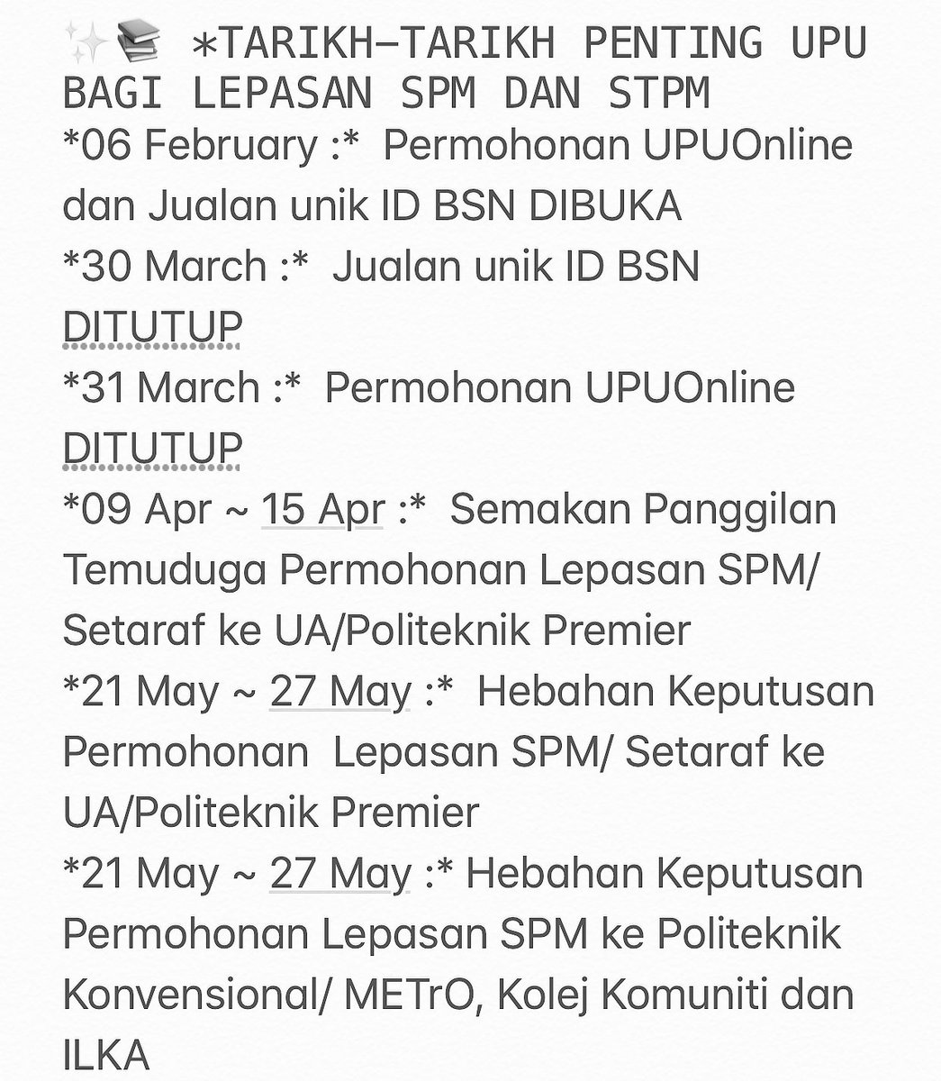 vurpja's tweet photo. These info might be useful to some...hv a nice day! https://t.co/WF7h8RkWWN