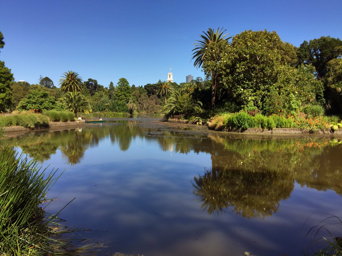 When you get the NGV opening time wrong, so rediscover the Royal Botanic Gardens Victoria 😃 <a href="/RBG_Victoria/">RBG Victoria</a> #Melbourne