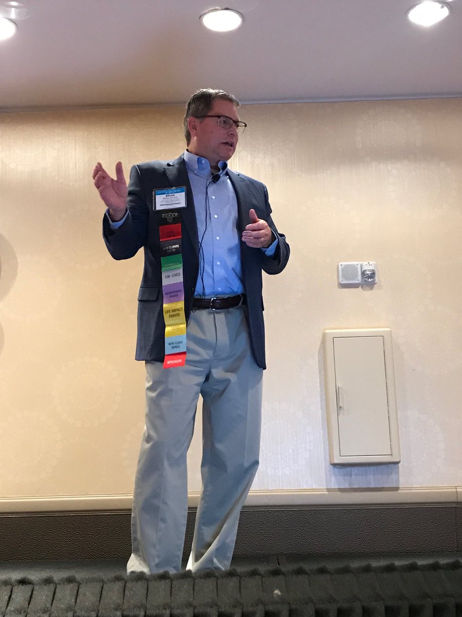 sjwards1's tweet photo. Brian Wilcox sharing some wisdom on how to spend your life living! #NMERM2018 https://t.co/ICYo7CPKWr