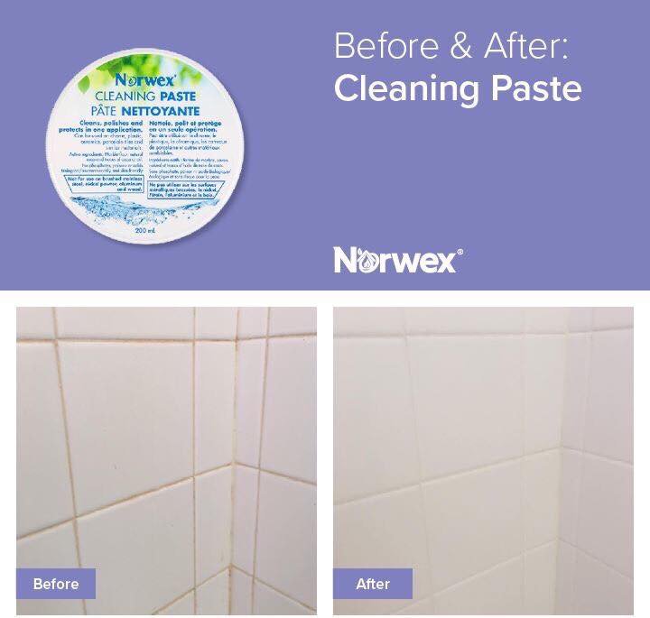 Norwex Cleaning Paste For Grout Cleaning - Work With Water