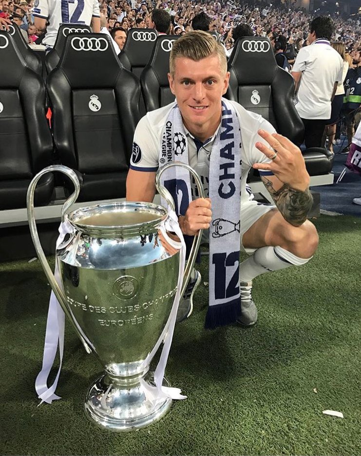 Happy Birthday to Toni Kroos!  Thank you for all the memories and here s to creating more 