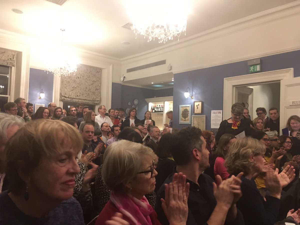 IslingtonIn's tweet photo. Such honour to have @nick_clegg attend our event on #howtostopbrexit - very uplifting! https://t.co/E3q19PsY4D