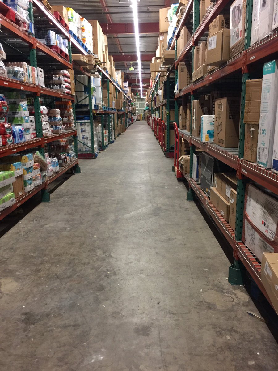 Backstocked, swept, daily routines @NikoGonzo122