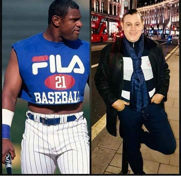 sports on X: Sammy Sosa then and NOW! !! #MLBHotStove #MLB