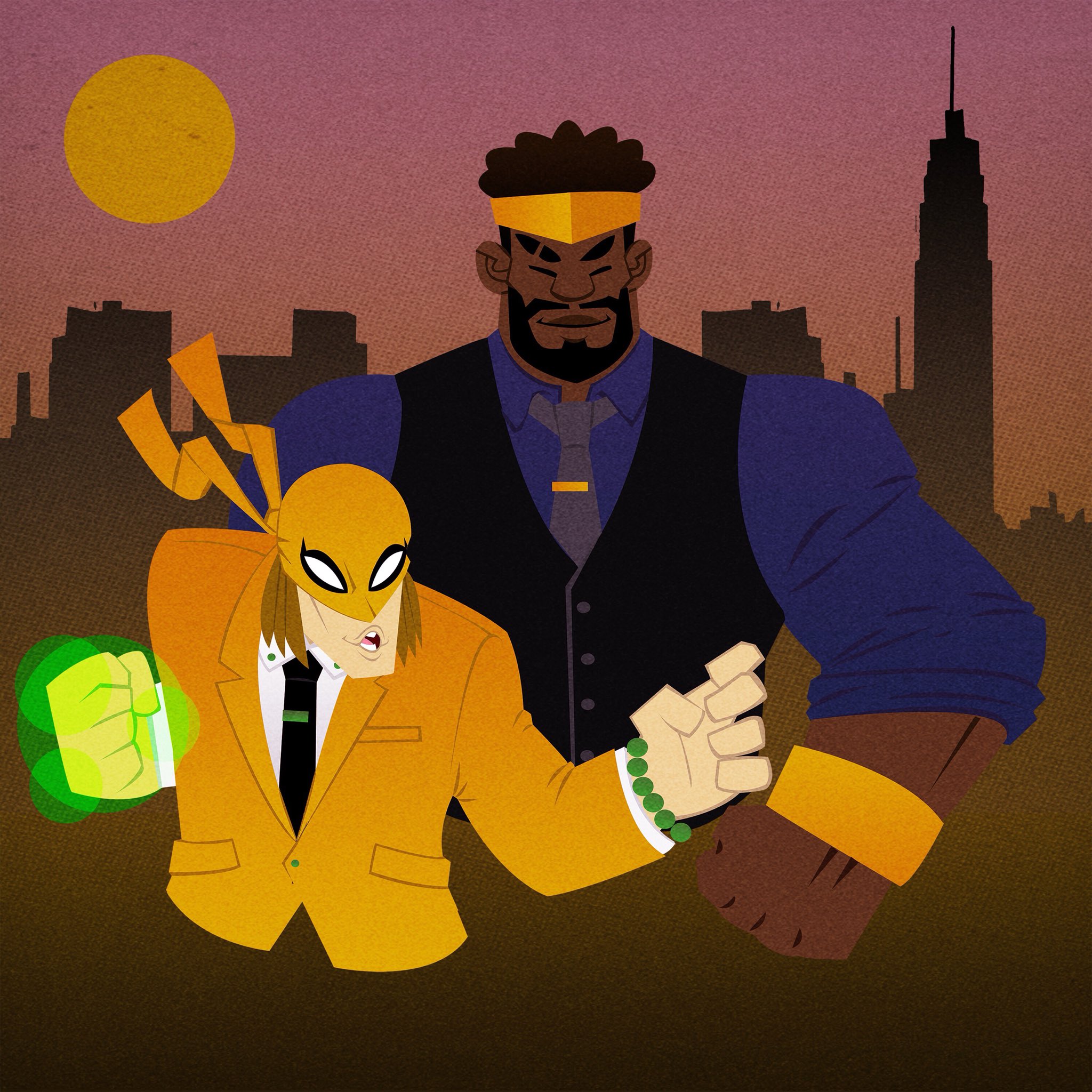 Kyle on Twitter "THE HEROES FOR HIRE [Luke Cage & Iron Fist]…