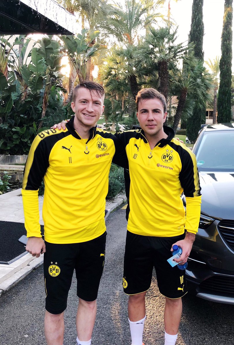 MarioGoetze's tweet photo. Happy to see you back on the pitch @woodyinho https://t.co/GrFAprsuzF