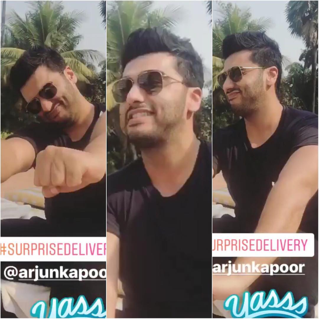 ArjunKapoorCafe's tweet photo. Our Dimple King @arjunk26 😘😉💙♥️🙌
We love his mesmerizing Smile💯
#KeepSmilingAlways
Tks for the Surprise @NehaDhupia 👌😊 It’s indeed a happy surprise 😍
#HottieInBollywood🔥🔥
#BestSmileOnEarth😍
#chillinwithfriends #funtimes😎 #suntimes🌞 #welovearjun💙 https://t.co/e74wzNgyYU