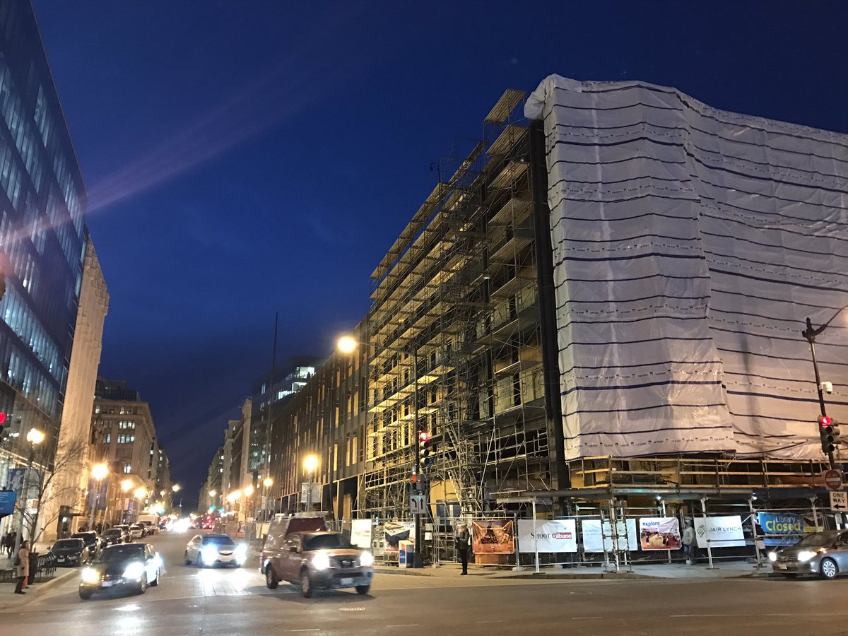 LoveDCLibrary's tweet image. 2.5 more years to go but who&apos;s counting? Missing that 9th &amp;amp; G NW corner #MLKLibrary