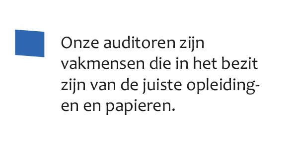 Waarom Audittrail? We doen er alles aan om onze kennis up-to-date te houden.