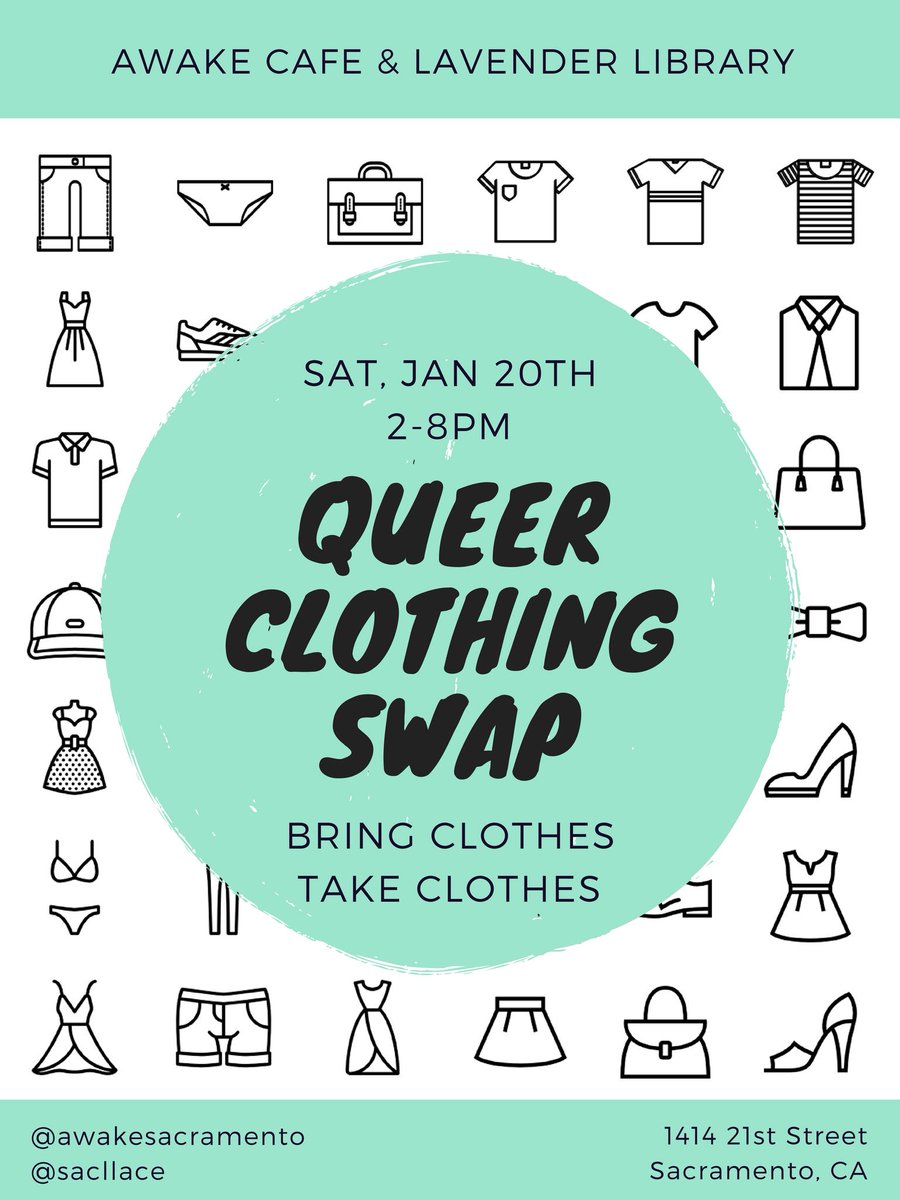 RETWEET TO SAVE A LIFE #clothingswap #queer