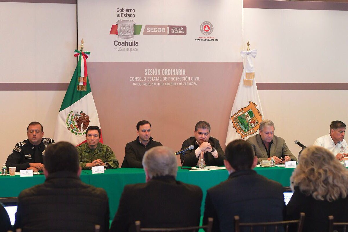 Este jueves llevamos a cabo el Consejo de Protección Civil, con la firme intención de coordinar esfuerzos para elevar las medidas de prevención y salvaguardar a las y los coahuilenses. #FuerteCoahuilaEs