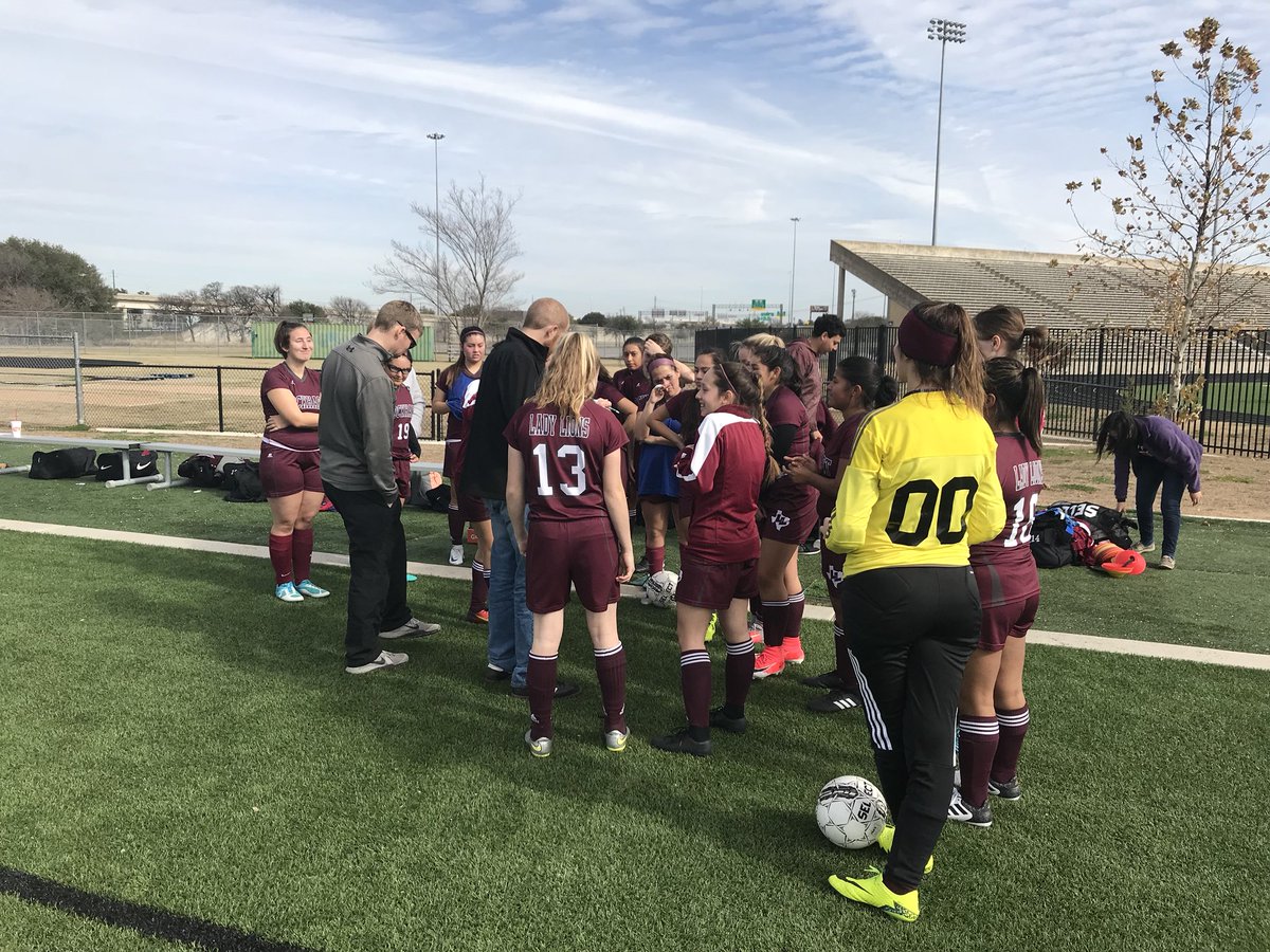 OnePrideLHS's tweet photo. Lady Lions soccer up 7-1 over Crockett at the half. These #RunnernotRiders about to start 2nd half. @CoachBHerman @LockhartISD @lockhartabc @LISDSUP @LadyLionSoc https://t.co/1Kz7xIrDQw