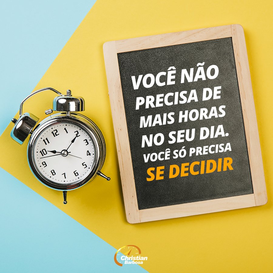 christiantriad's tweet photo. Já se decidiu? #decisão #horas #tempo #mindpro #planejamento #produtividade #decisions #worksmart #vida #perfomance #qualidadedevida https://t.co/lM6G8fLICP