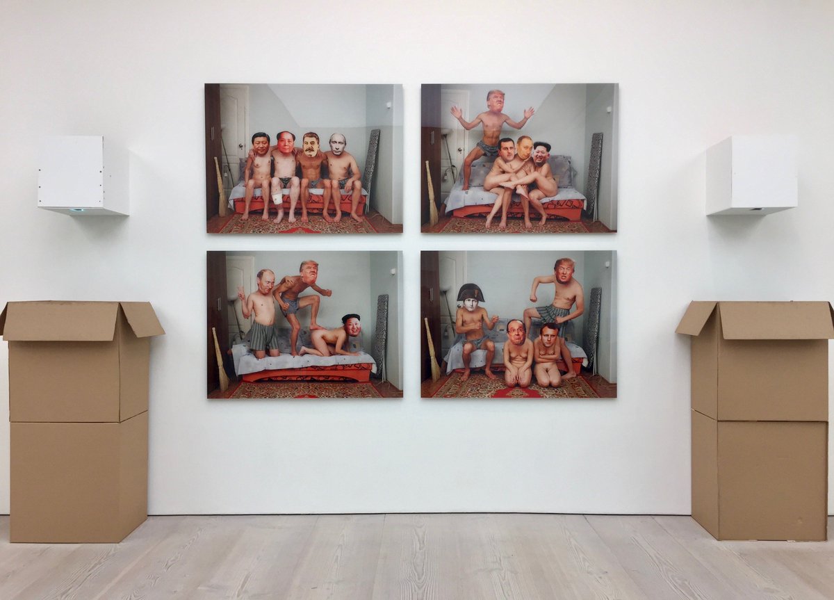 Had my last day as an intern at the <a href="/saatchi_gallery/">Saatchi Gallery</a> last week - Although I am excited to say that I will be continuing work there as a gallery assistant! Here are some photos from the art riot exhibition which ends on Sunday, catch it if you can!