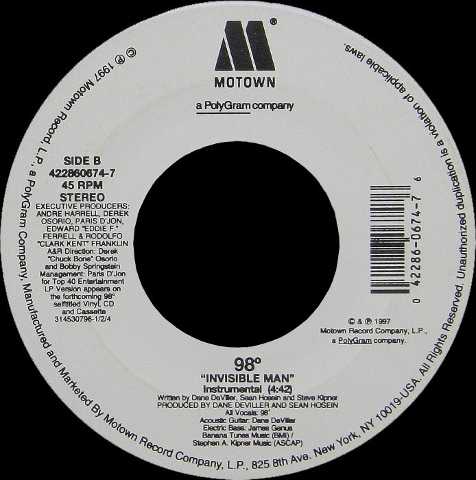 98 Degrees on X: Throwing it back to where it all started with Invisible  Man on @motown 1997 #TBT #98Degrees  / X