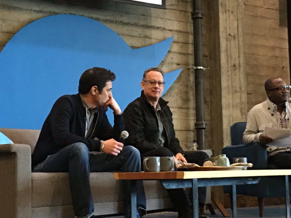 LeungKelvin's tweet image. #TomHanks and #JoshSinger stopped by this morning to talk about their new movie #ThePost