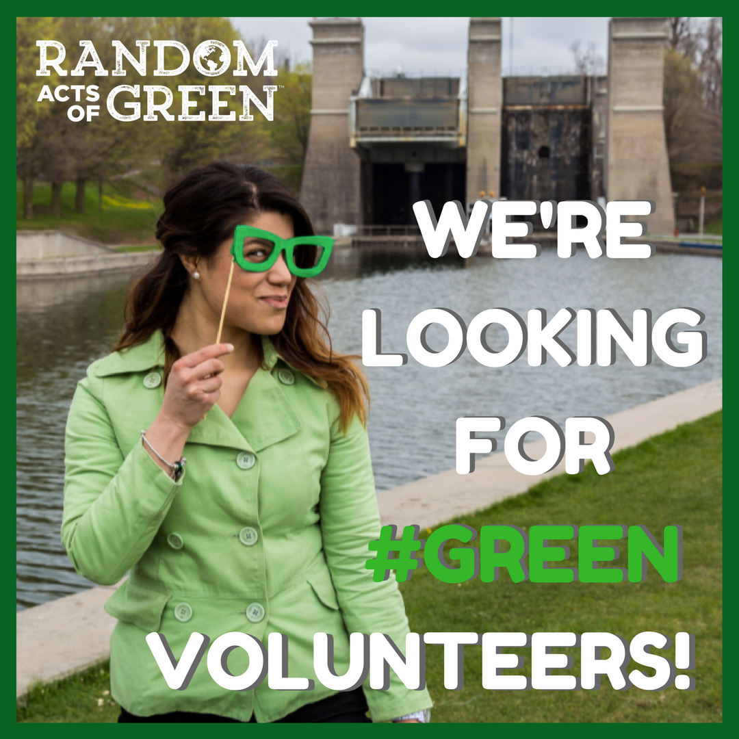 RandomActsGreen's tweet photo. We are looking for #Green Volunteers in 2018! We need YOU to be part of our Green Spotted Program! All you need is a smartphone. Head to: https://t.co/iIa9PWiE0E for more information! #ptbo https://t.co/fs1K4SNazH