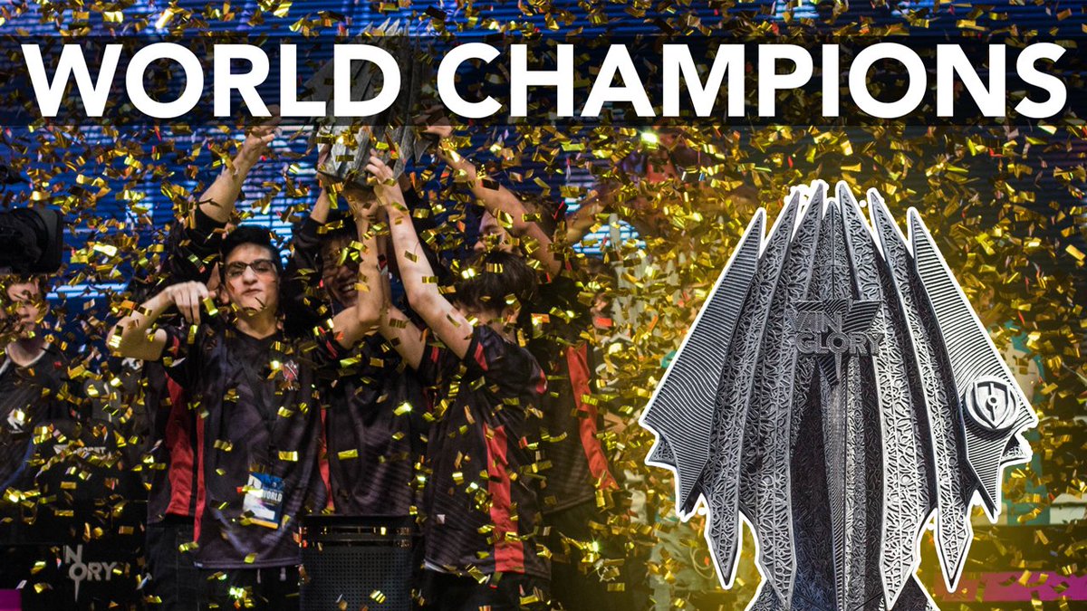 TribeGaming's tweet image. We finished off last year by capturing the title of @vainglory world champions! Here's a recap of how we ran the gauntlet &amp;amp; came out on top. 🏆 #TRIBEWIN

📺 youtu.be/-fnygURcyy8