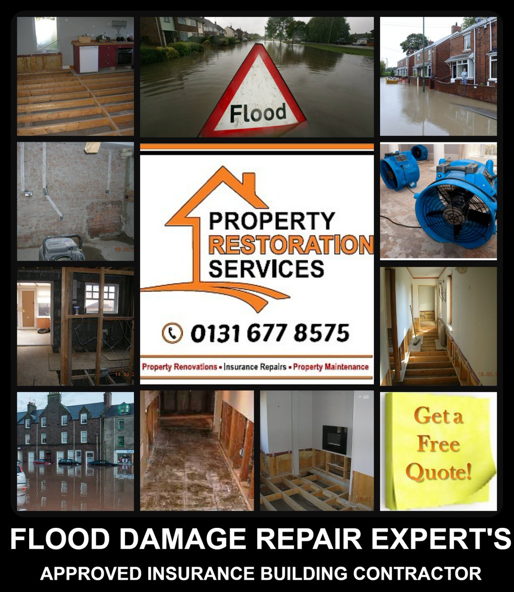 #edinburgh &amp; Lothians  have been issued with a #FLOOD Alert, If your property suffers from flooding or water damage call the Flood damage experts  prsscotland.com 0131 677 8575 See the flood map here floodline.sepa.org.uk/floodupdates/i…