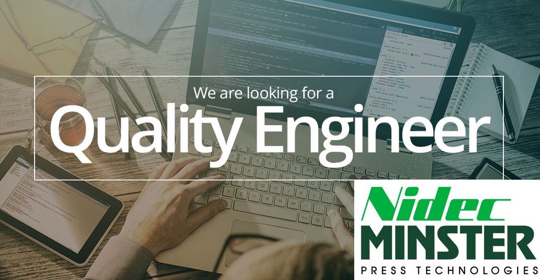 NidecMinster's tweet photo. We are currently seeking a Quality Engineer, located in our Minster, Ohio location. Apply today: https://t.co/6TclfQzTVy #nidecminstercareers #Careers #Jobs #JobSeekers #truth #Manufacturing #manufacturer #Engineering https://t.co/yhMTHFUm0p