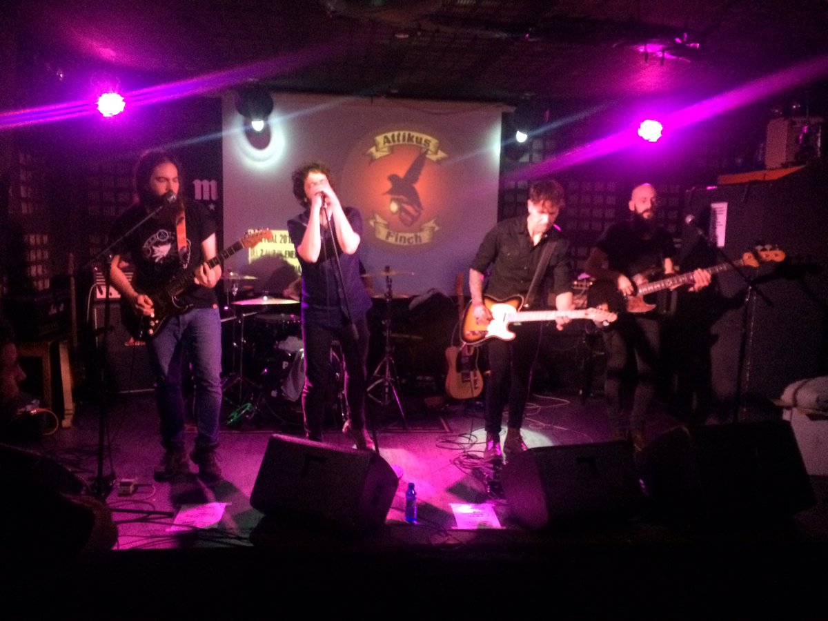 elkbdice's tweet photo. @AttikusRock en el escenario de la #final #guerradebandas #actual18 @ActualFestival @BiribayJazzClub #Musica https://t.co/mnz1wAvseL