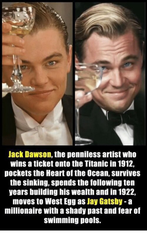 JessGibbons79's tweet photo. One for the Great Gatsby readers and conspiracy theorists. #compclass https://t.co/CaVJwnfntf