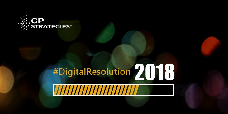 gpcorp's tweet photo. Blog | 9 digital resolutions for learning leaders and actionable advice on how to achieve them. #DigitalResolution https://t.co/brpB2647A8 https://t.co/nK7RQ6na5C