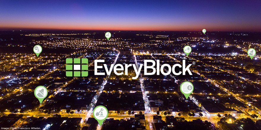 EveryBlock's tweet image. In 2018, stay informed about the neighborhoods that matter most with hyperlocal news, crime stats and open data. Join here: comca.st/2nXttzR