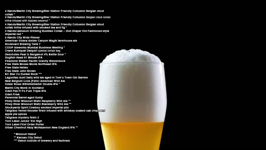 BierStation's tweet photo. Our 5th Anniversary Party tap list is here. Note: some of these will be second wave after taps start to blow. https://t.co/X8El2JBgLM