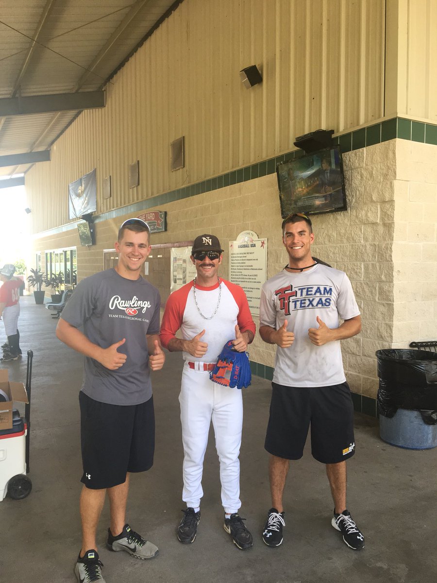 txperfectgame's tweet photo. #ThrowBackThursday to when THE Domingo Ayala (@DomingoBeisbol) visited Baseball USA this summer! Talk about a man who knows his ‘beisbol’! 
#TBT https://t.co/5SJlB97n1h