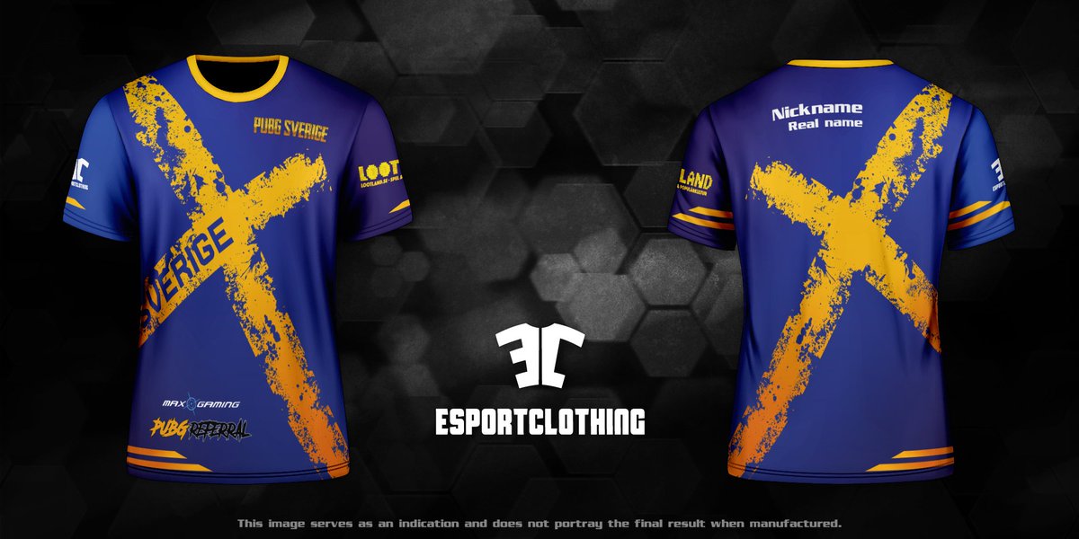 pubg jersey design