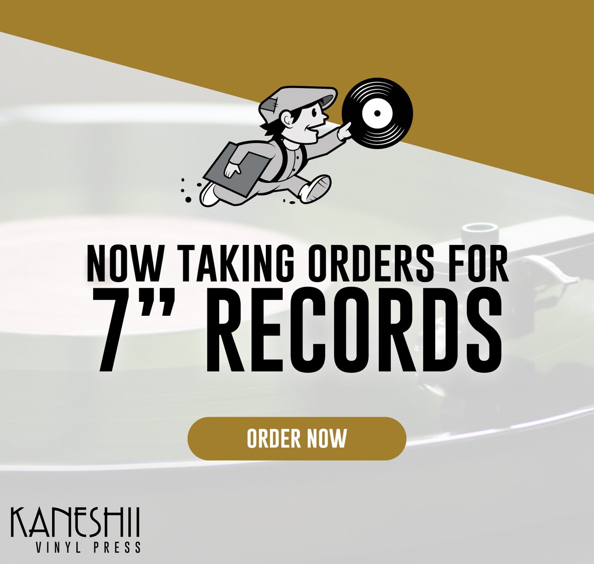 Disques vinyles 7 pouces maintenant disponible