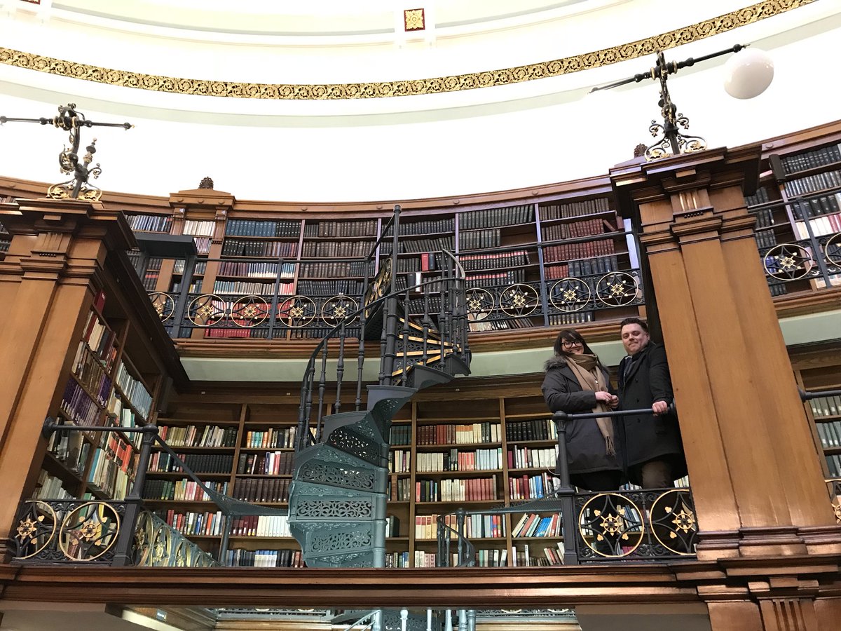 SavidgeReads's tweet photo. I’ve a feeling the #PictonLibrary will make an appearance in #AHouseThroughTime. It’s my favourite space in Liverpool. I take everyone there. Most recently @Magic_Kitten &amp; @robchilver just last week. https://t.co/k2M2tDfvgc