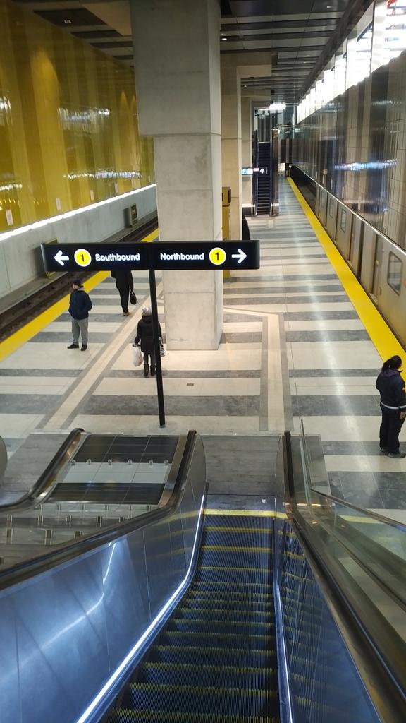 spiderham22's tweet photo. Super impressed the #TTCextension! Are trains travelling faster on the extension? The motto #RidetheRocket seems fitting, @TTChelps! https://t.co/pq7eA5ZqW0