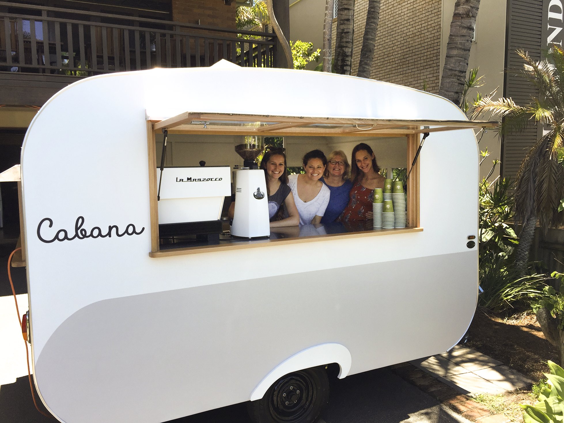 Campos Coffee on Twitter to the family, this funky caravan