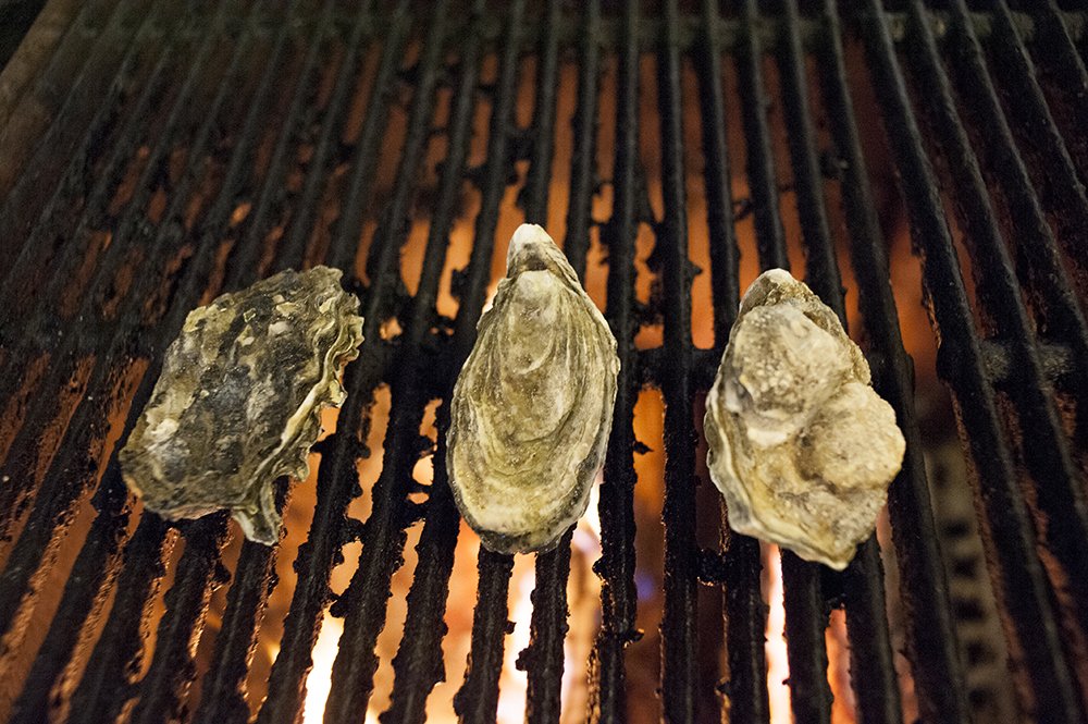 #oysters over our wood fire flames on special now! Get yours while you can! #seafood #foodie #yummyfood #chef #cooking #bbq #danvilleca #bayarea #sf #restaurant #dinner #eeeeeats