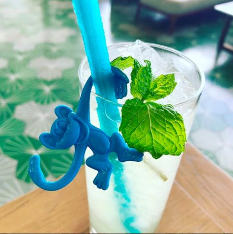 Monkeying around BLT Market! Sending tropical vibes to our friends on the snowy east coast! #bltmarket #hawaii #tropical #cheers