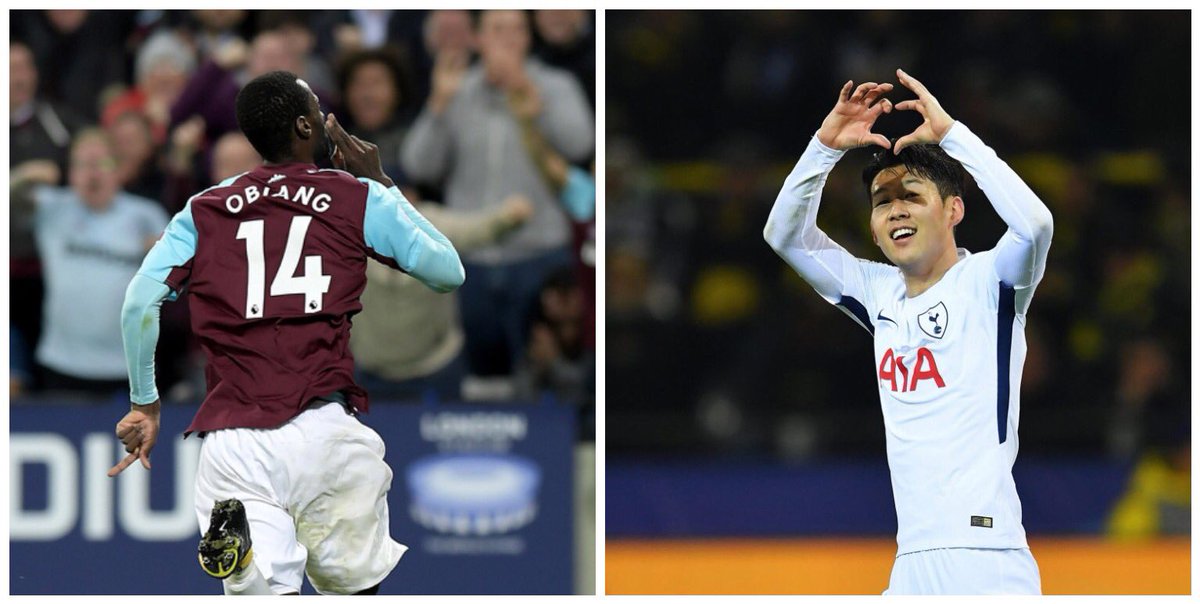 ThePools_'s tweet image. Whose strike was better? #TOTWHU 

🔁 Obiang
❤️ Son