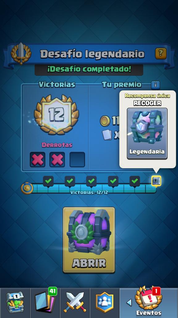 Desafío terminado con mazo de lavaloon por el líder.