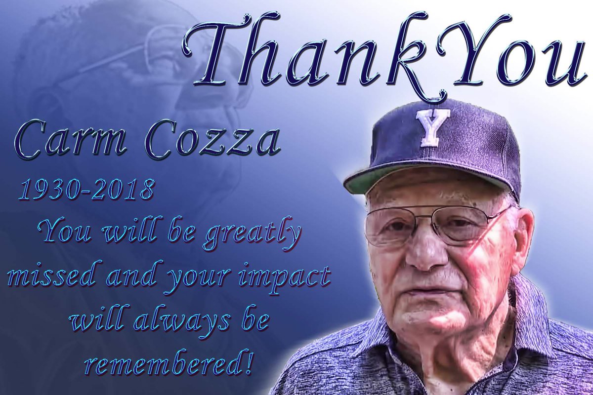We want to send our prayers &amp; condolences to the entire Cozza Family.  The world lost a Great Man today.  We also want to say Thank You to Coach Carm Cozza for the Beautiful &amp; Powerful Impact you had on this world and everyone you came in contact with.  You will be missed!